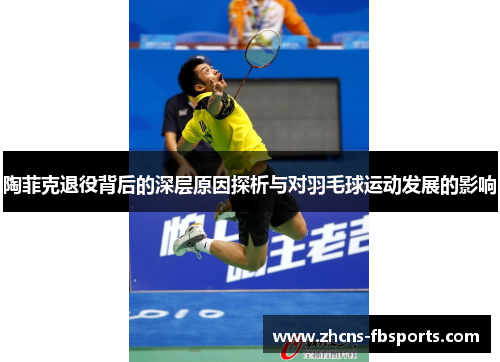 陶菲克退役背后的深层原因探析与对羽毛球运动发展的影响