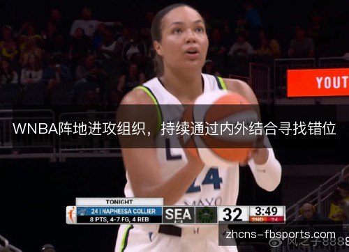 WNBA阵地进攻组织，持续通过内外结合寻找错位